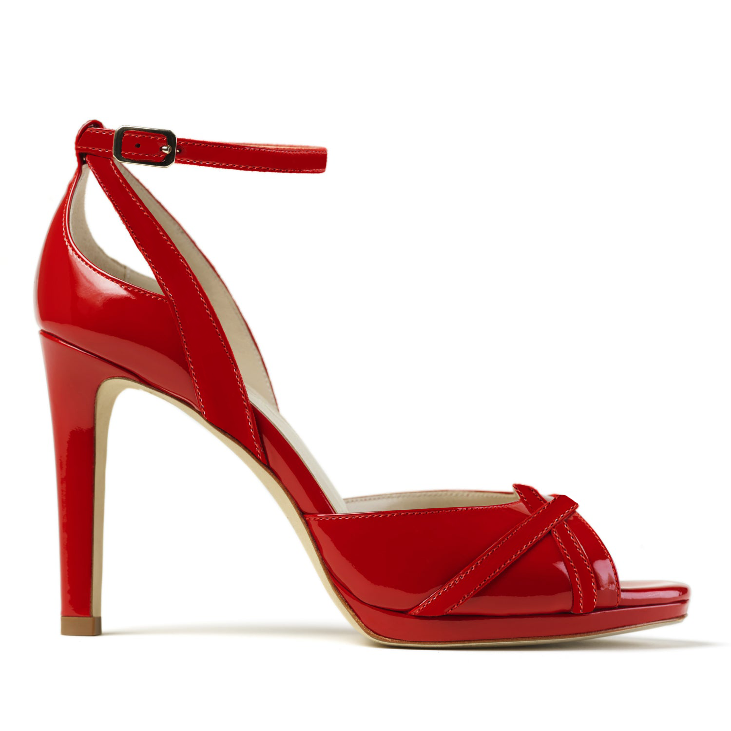 Adriana – Crimson Red Leather